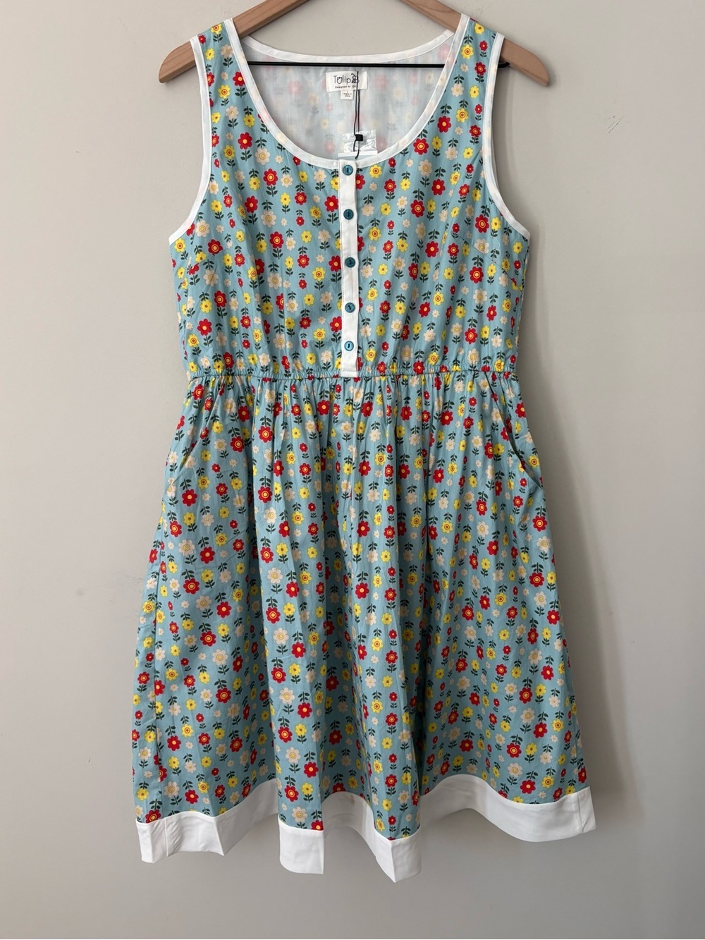 Tulip B Floral Print Midi Dress